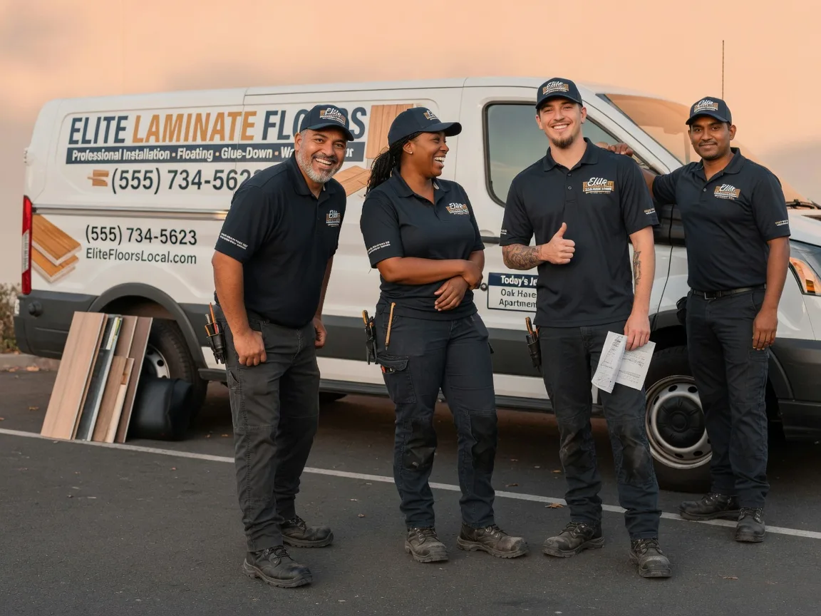 Laminate flooring installation company in Calvin, ND
